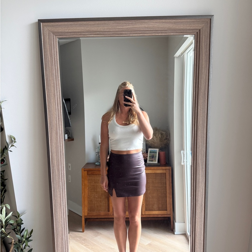 Abercrombie & Fitch Purple Mini Pencil Skirt Night Out